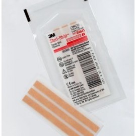 Tiras estériles para cierre de heridas Steri-Strip™ elástico. Medida: 6 mm x 7.5cm / E4541