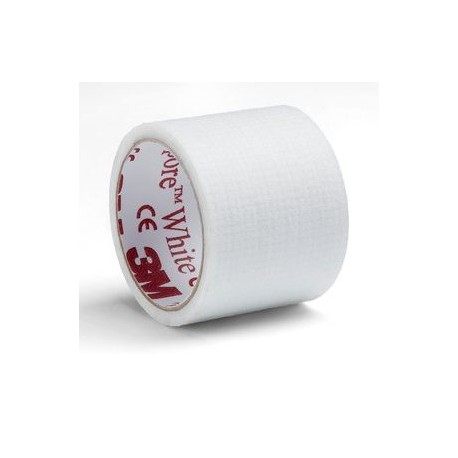 Transpore White SGL USE RL 1″X 1.5YD, 100RLS/ BX,5BX/CS / 1534S-1